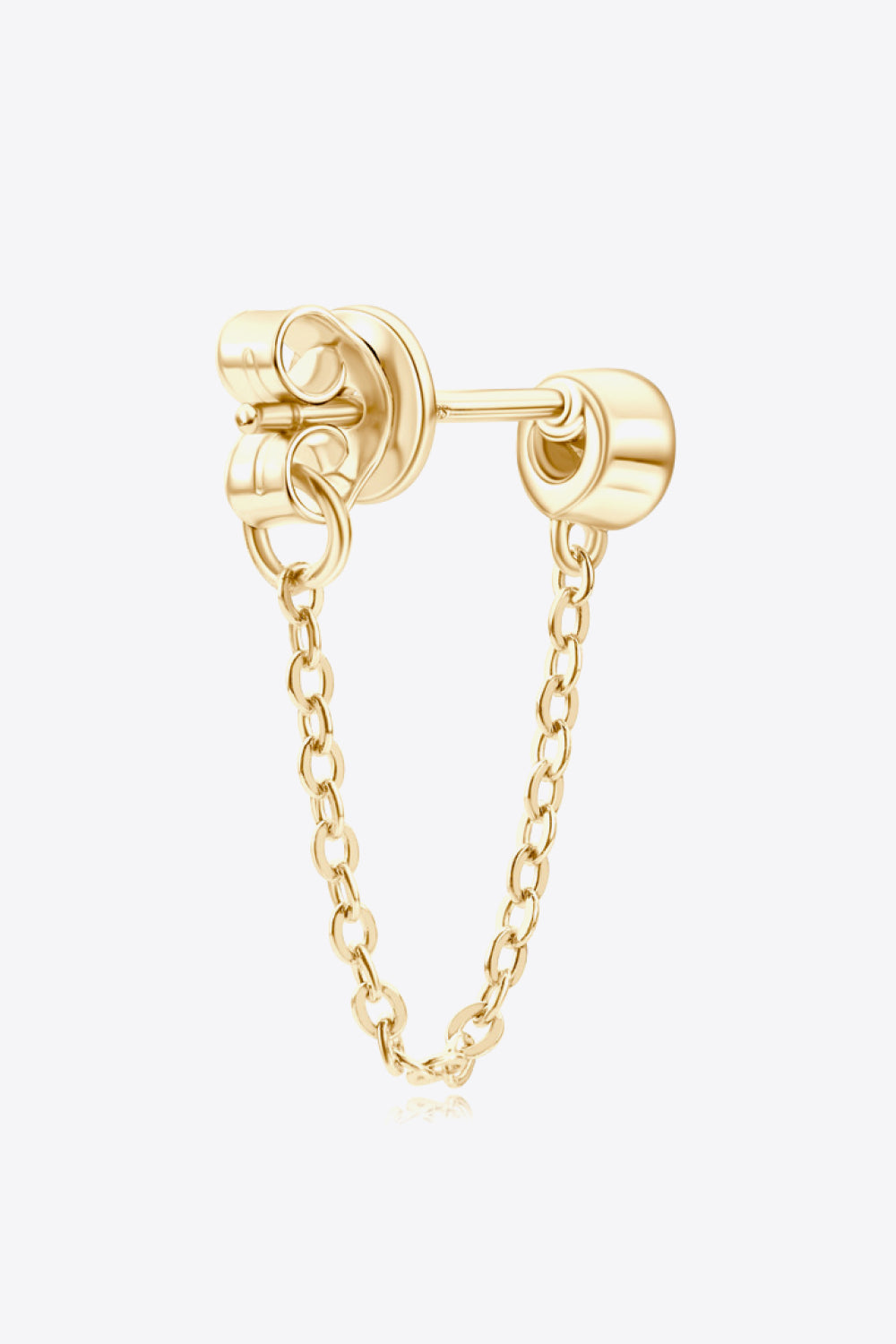 Long Distance (Moissanite) Chain Earring