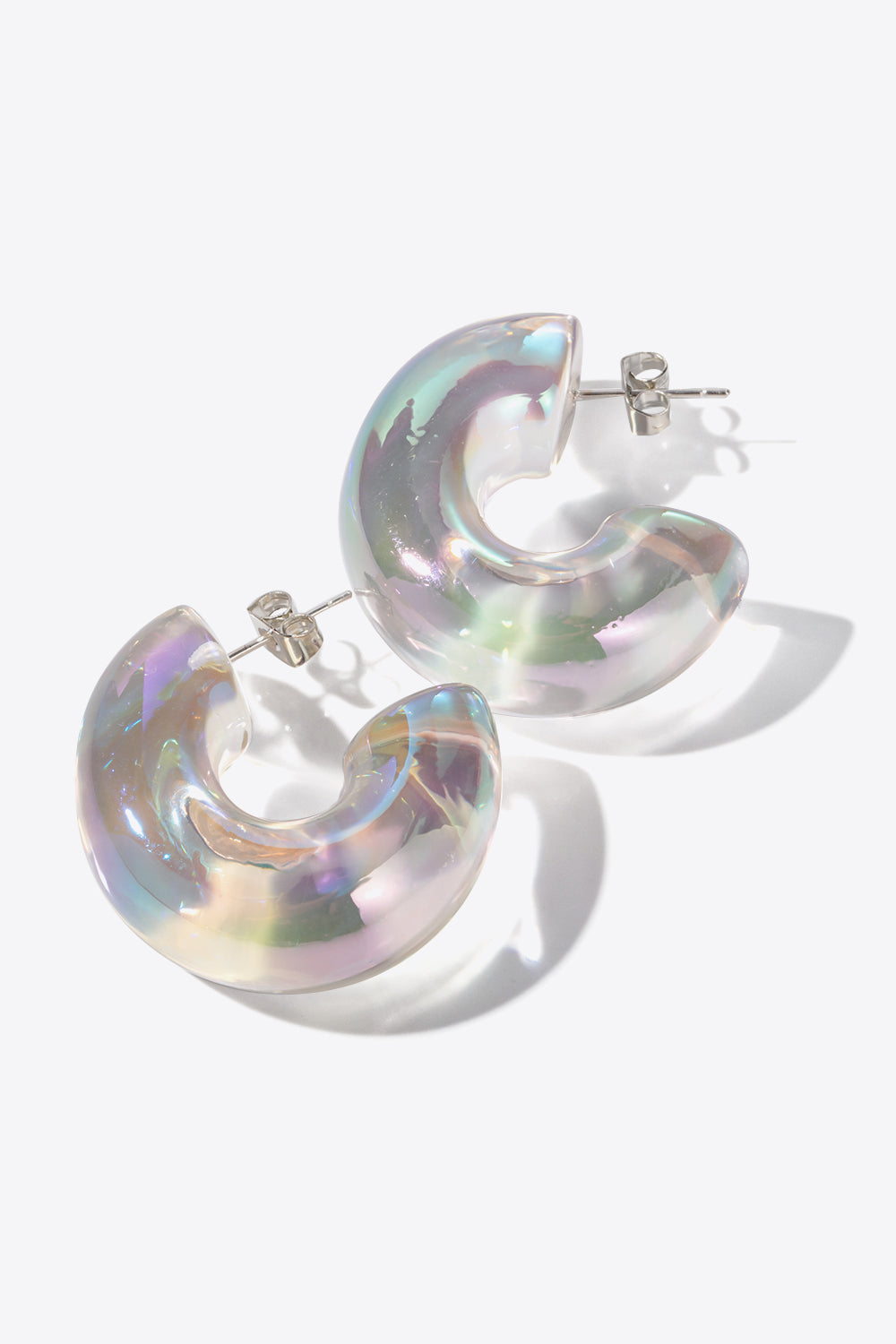 Sorisa Resin C-Hoop Earring