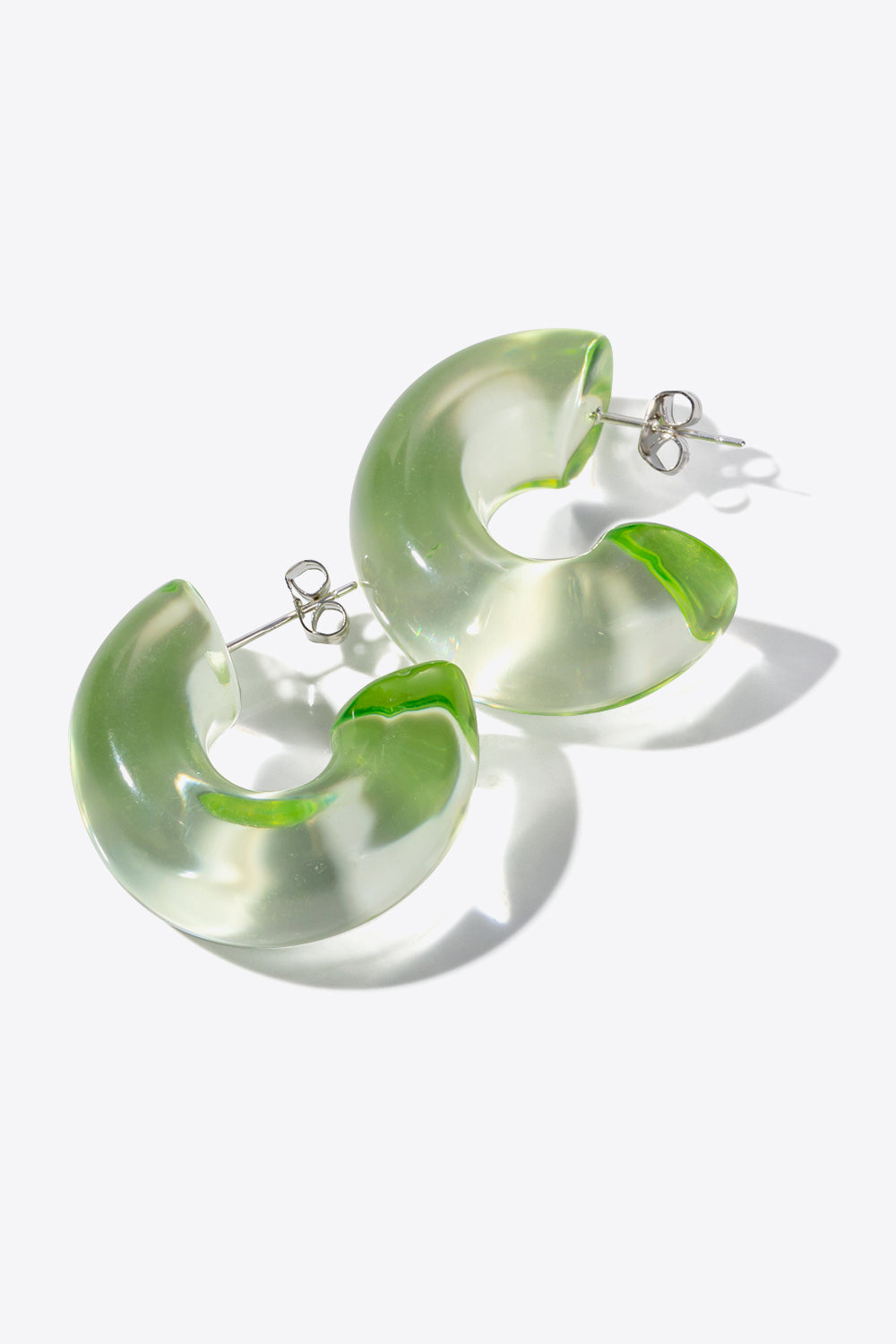 Sorisa Resin C-Hoop Earring