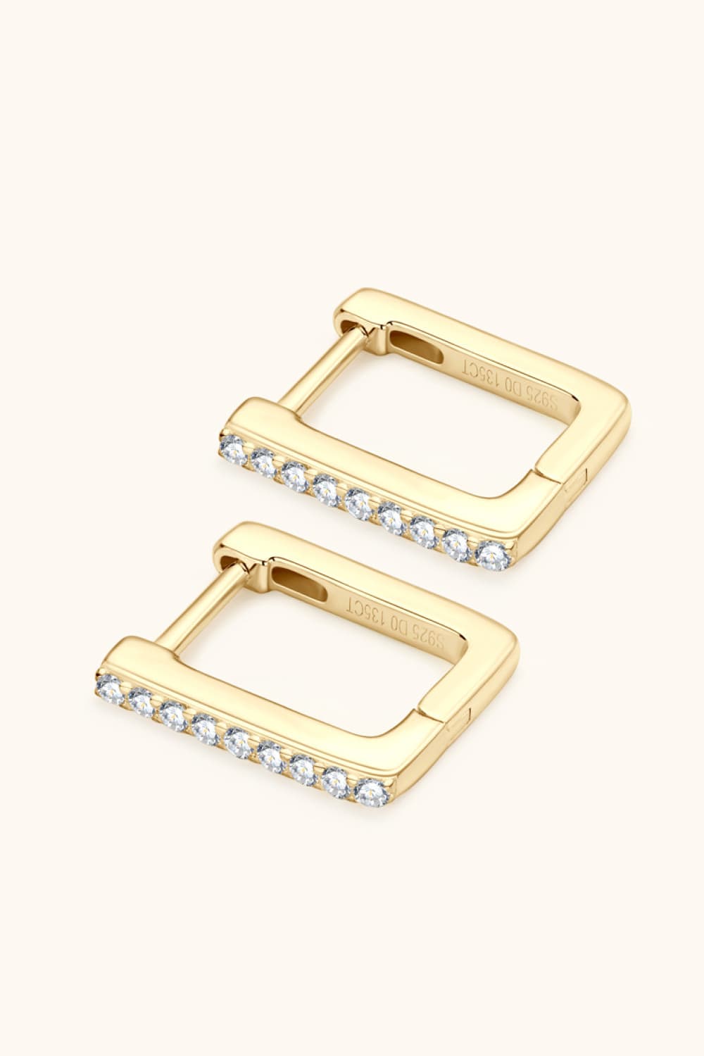 New Crown (Moissanite) Earring