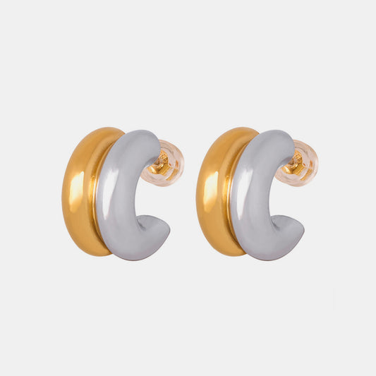 Mimosa (18K Gold-Plated) C-Hoop Earring