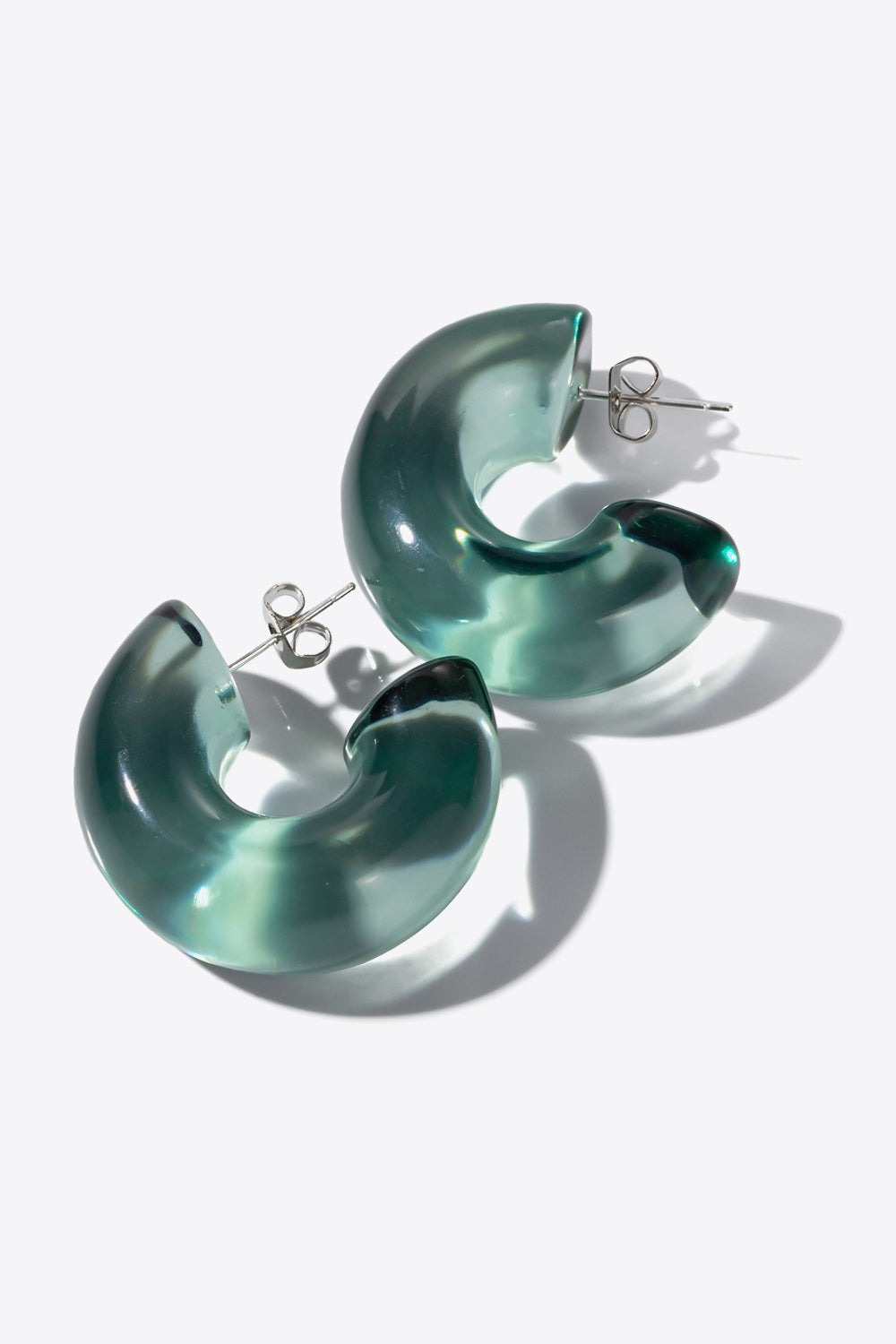 Sorisa Resin C-Hoop Earring