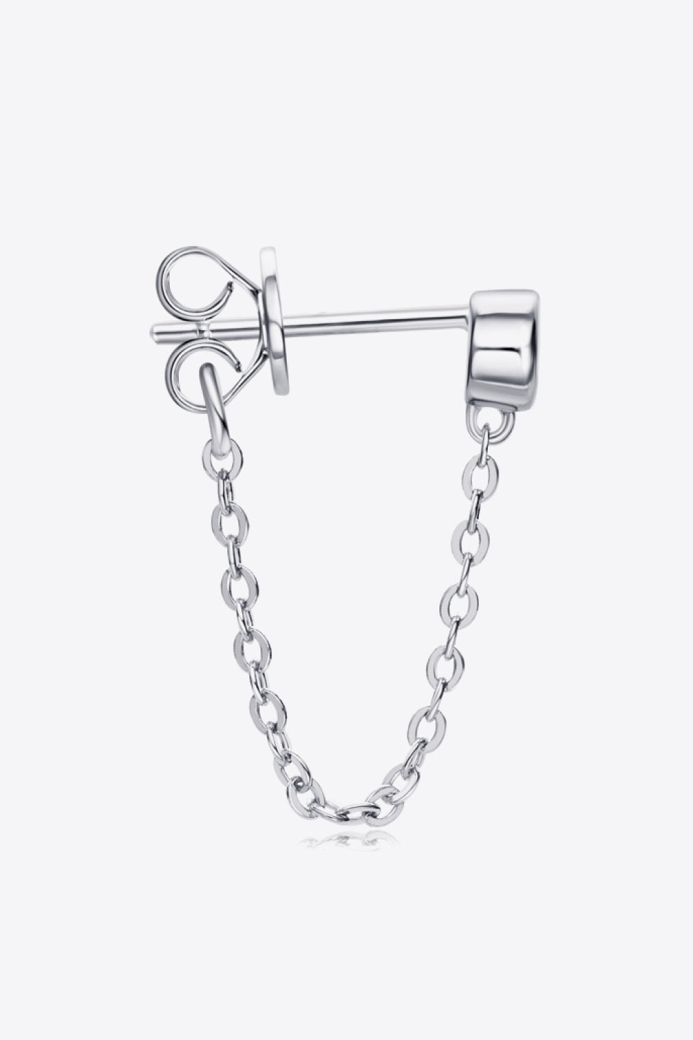 Long Distance (Moissanite) Chain Earring