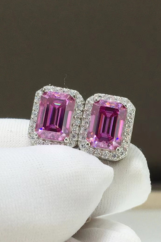 Queenish (2 Carat Moissanite) Stud Earrings