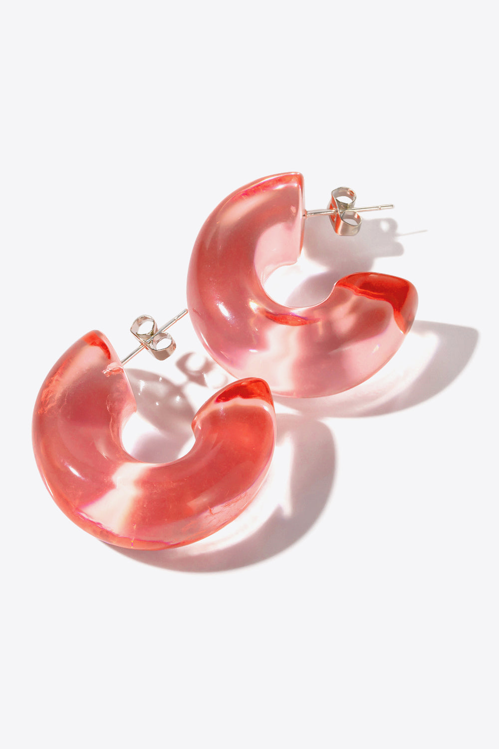 Sorisa Resin C-Hoop Earring